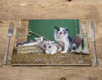 Blue Merle Collie Placemat - Farming Bits and Bobs - Kitchy & Co Placemat