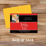 Bank Vole greetings card - Caught Red Handed - Kitchy & Co