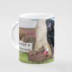 Black Labrador Mug - Which way would you go ? - Kitchy & Co Mugs