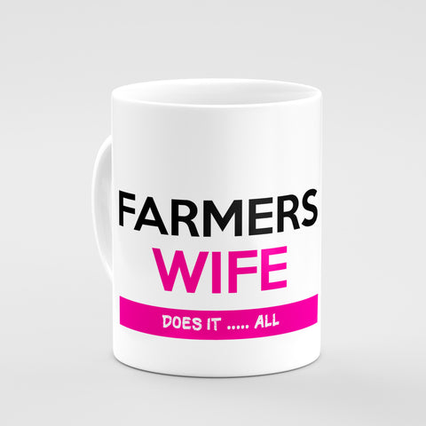Farmers Wife Mug - Kitchy & Co Mug