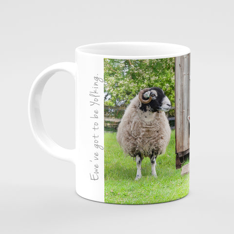 Swaledale Sheep Mug - Ewe've got to be yolking - Kitchy & Co Mugs