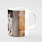 Tri Colour Border Collie Mug - If your names not down - Kitchy & Co Mugs