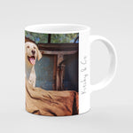 Yellow Labrador Puppy Mug - Watch and Learn - Kitchy & Co Mugs