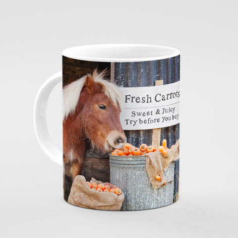Shetland Pony Mug - Try before you buy - Kitchy & Co 10oz Mug Mugs
