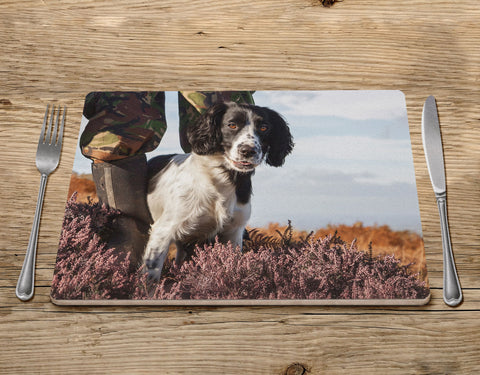 Spaniel Placemat - Ready to Spring into Action - Kitchy & Co Placemat