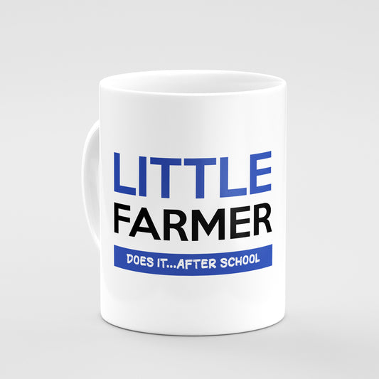 Little Farmer Mug Blue