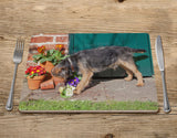 Border Terrier Placemat - Mouse Hunting - Kitchy & Co Placemat