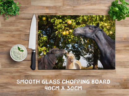 Pony Glass Chopping Board - Tall Friend - Kitchy & Co Chopping Board