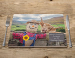 Highland Cow Placemat - Village Scarecrow Festival - Kitchy & Co Placemat
