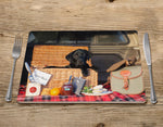 Labrador puppy Placemat - The Beaters Lunch Basket - Kitchy & Co Placemat