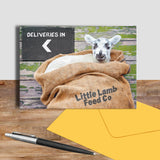 Little lamb greetings card - Happy Stowaway - Kitchy & Co