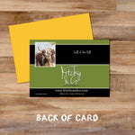 Longhorn cow greetings card - Call of the Fall - Kitchy & Co