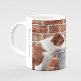 Red Collie and Calf Mug - Sharing is Caring - Kitchy & Co Mugs