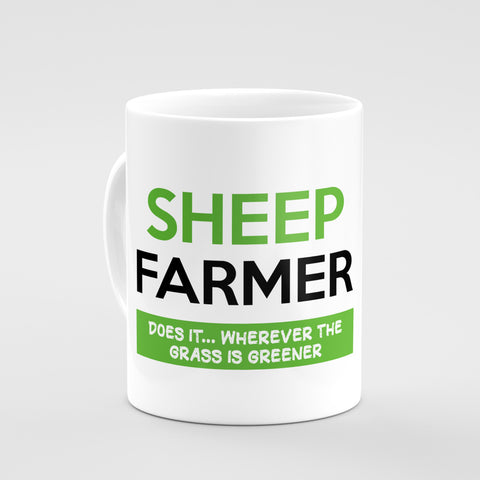Sheep Farmer Mug - Kitchy & Co Mug