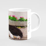 Collie Pup Mug - It's hard work being the apprentice - Kitchy & Co Mugs