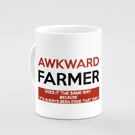 Awkward Farmer Mug - Kitchy & Co Mug