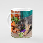 Border Terrier Mug - Mouse Hunting - Kitchy & Co 10oz Mug Mugs