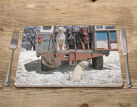 Christmas Placemat - Can I have a lift please - Kitchy & Co Placemat