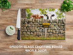 Farm watch Glass Chopping Board - Undercover Agents - Kitchy & Co Chopping Board