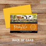 Farm greetings card - Undercover Agents - Kitchy & Co