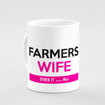 Farmers Wife Mug - Kitchy & Co Mug