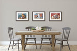 Border Collie and Farm Cats Print - Cats that got the cream - Kitchy & Co print