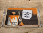 Robin Placemat - Caution Wet Paint - Kitchy & Co Placemat