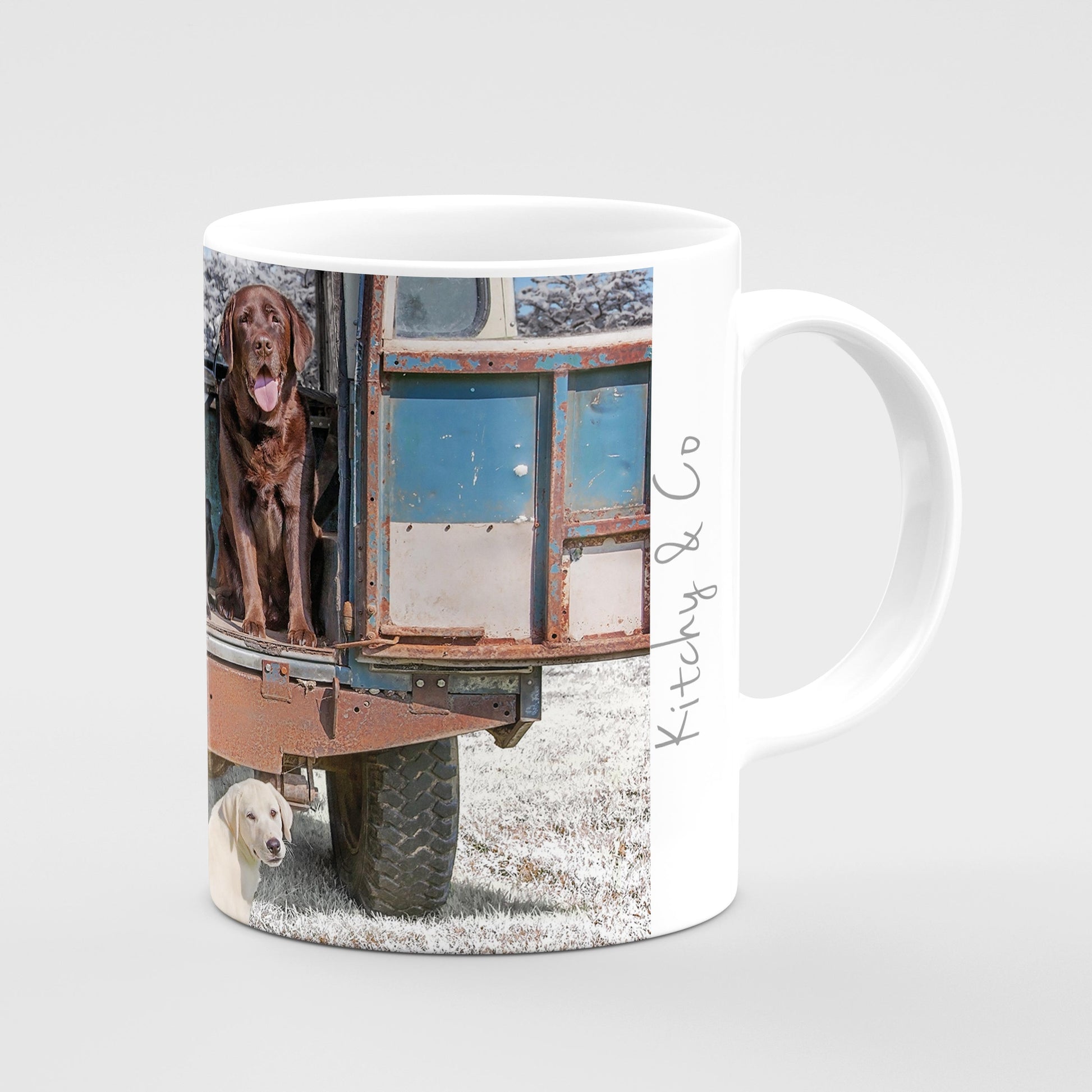 Christmas Mug - Can I have a lift please - Kitchy & Co Mugs