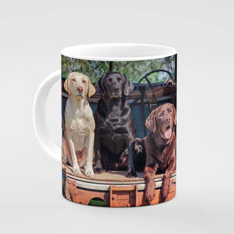 Labrador Mug - Ready Willing and Able - Kitchy & Co 10oz Mug Mugs