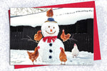 Christmas Card - Clucking good Christmas - Kitchy & Co