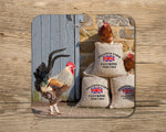 Hen drinks Coaster - Kitchy & Co glass coaster