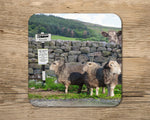 Herdwick Sheep Mug - Why walk when you can take the bus - Kitchy & Co 10oz Mug with Matching Coaster Mugs