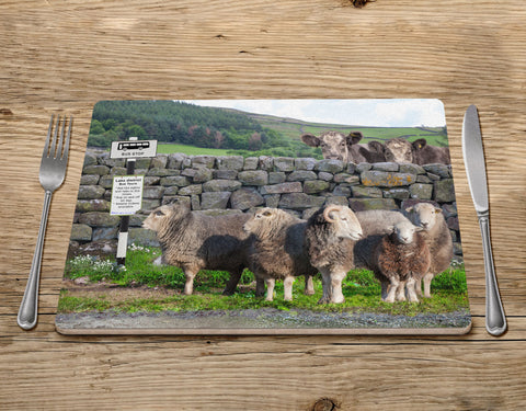 Herdwick Sheep Placemat - Why walk when Ewe can take the bus - Kitchy & Co Placemat