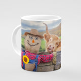 Highland Cow Mug - Village scarecrow festival - Kitchy & Co 10oz Mug Mugs