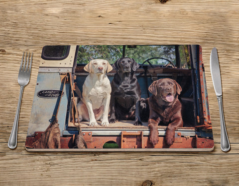 Labrador Placemat - Ready Willing and Able - Kitchy & Co Placemat
