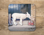 Lamb drinks Coaster - 2 extra pints please - Kitchy & Co glass coaster