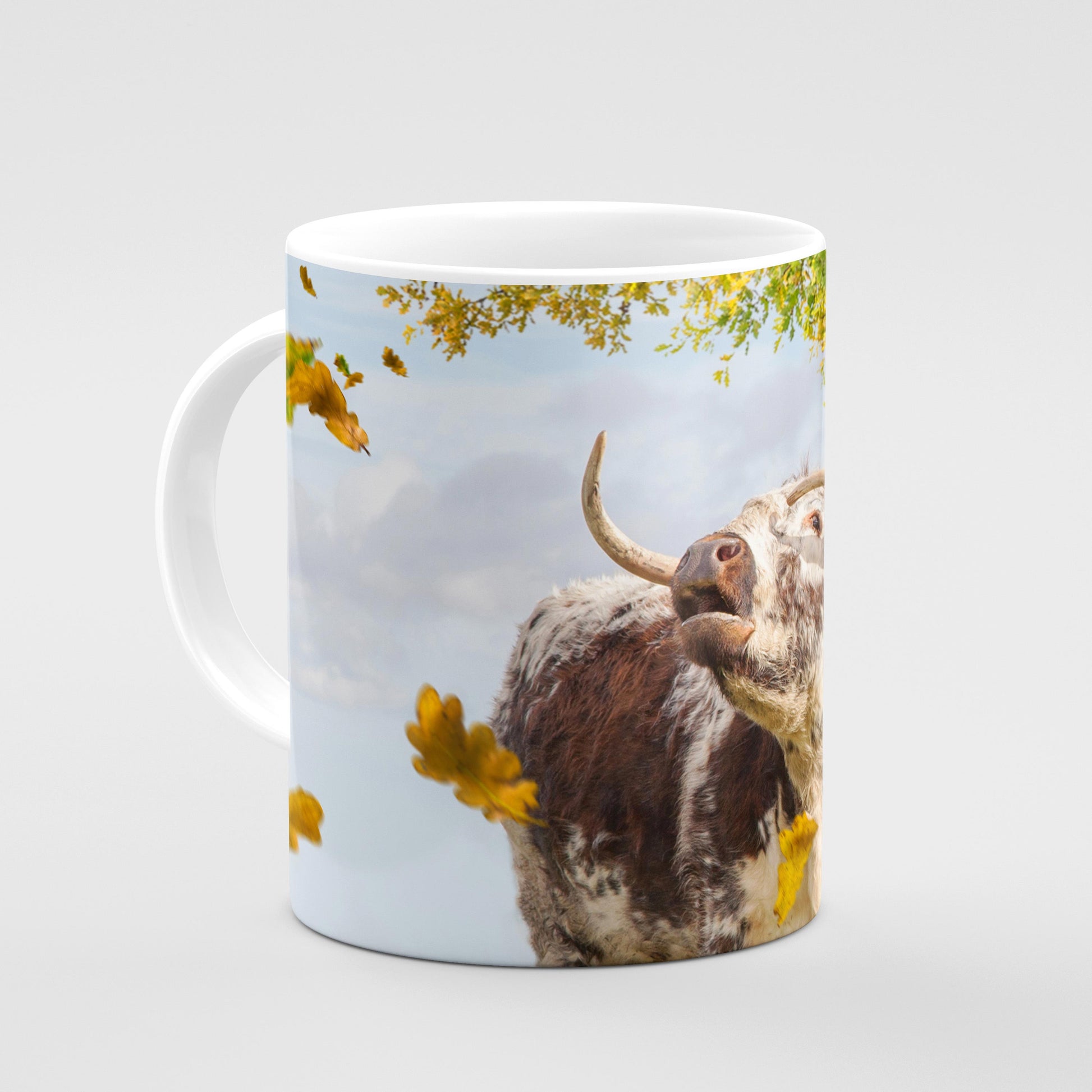 Longhorn Cow Mug - Call of the Fall - Kitchy & Co Mugs