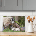Swaledale Sheep glass chopping board - I've been looking for Ewe - Kitchy & Co Chopping Board