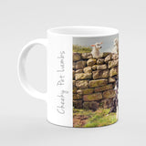 Pet Lambs and Sheepdog Mug - Cheeky pet lambs - Kitchy & Co Mugs