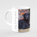 Black Labrador and Ducks Mug - Stop Ducking About - Kitchy & Co 10oz Mug Mugs