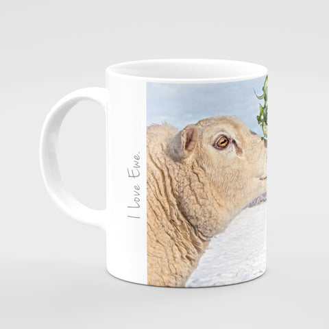 Christmas Mug - I love Ewe - Kitchy & Co Mug Mugs