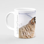 Christmas Mug - Swaledale Sheep and Snowman - Kitchy & Co Mugs