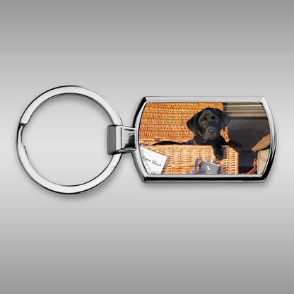 Black labrador Keyring - Kitchy & Co keyring