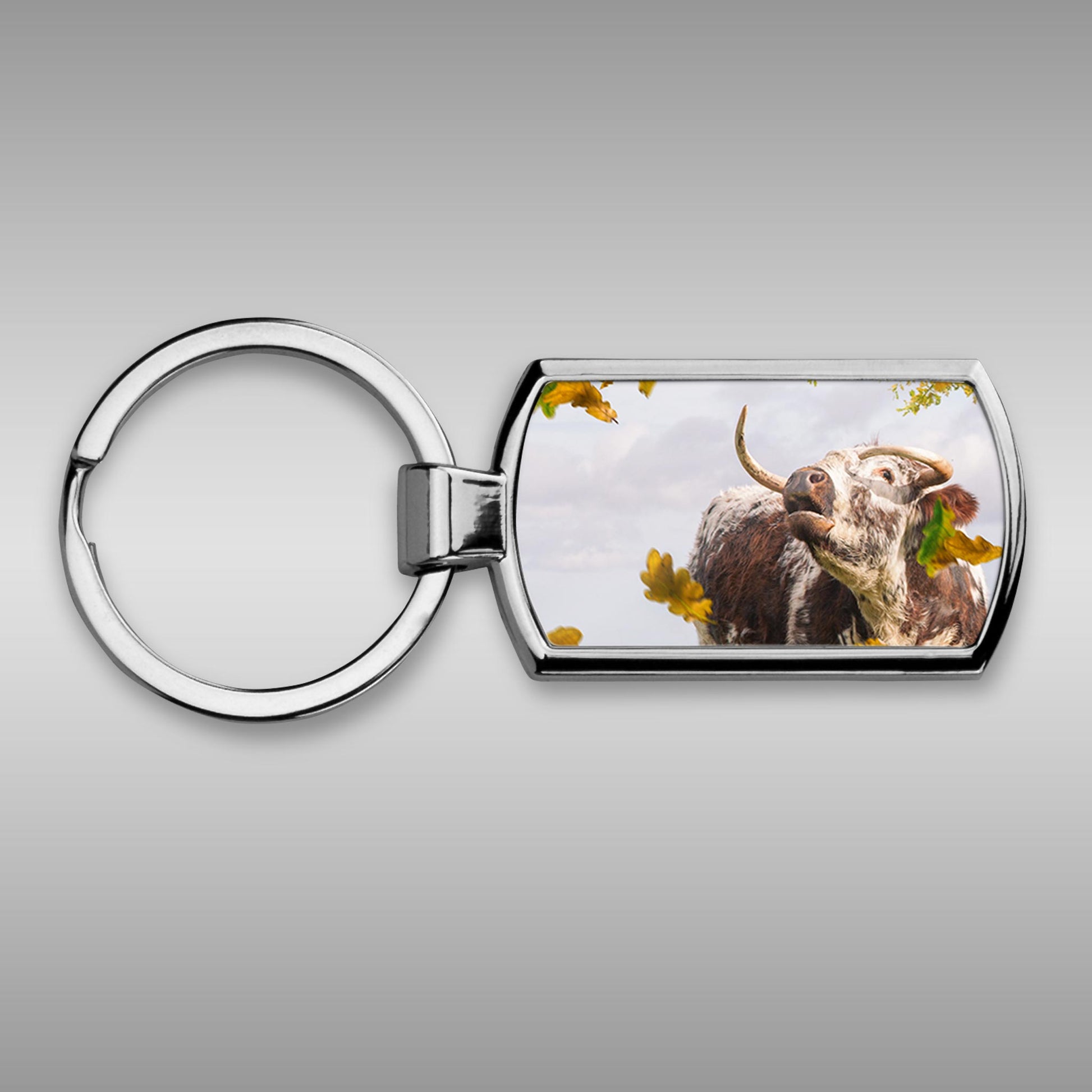 Longhorn Cow Keyring - Kitchy & Co keyring