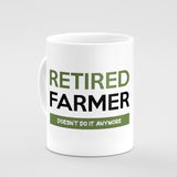 Retired Farmer Mug - Kitchy & Co Mug