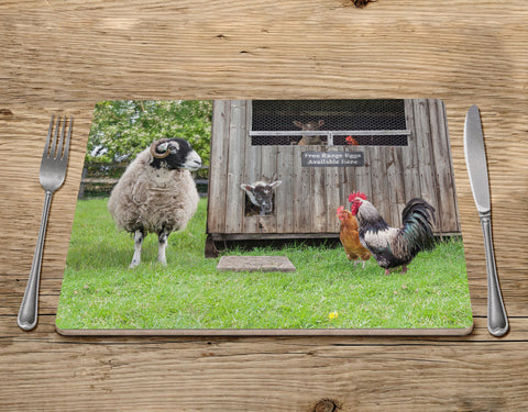 Swaledale Sheep Placemat - Ewe've got to be Yolking - Kitchy & Co