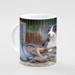 Working Sheepdog Mug - Shepherds new helper - Kitchy & Co 10oz Mug Mugs