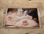Pig Placemat - Mr Hoggs Nuts - Kitchy & Co Placemat