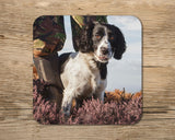 Spaniel Mug - Ready to Spring into Action - Kitchy & Co 10oz With matching Coaster Mugs