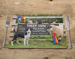 Sheep Show Placemat - Young sheep handler - Kitchy & Co Placemat